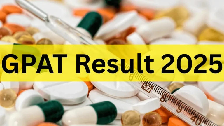 GPAT-Result-2025
