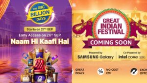 Flipkart's Big Billion Days & Amazon's Great Indian Festival